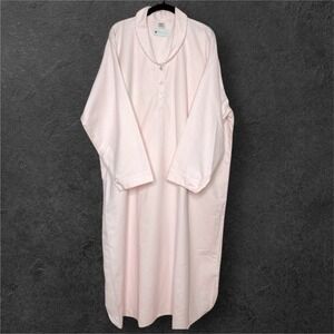 Ella Simone Countryside 100% Cotton Prairie Core Flannel Nightgown Womens Sz 2X